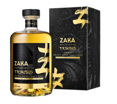 ZAKA Trinidad 13YO Japanese Whisky Wood Cask Finish - zraněná