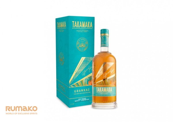 Takamaka Rum Grankaz #3 51,6% 0,7l v dárkové krabičce + Carati 075 Millesimato Extra Dry