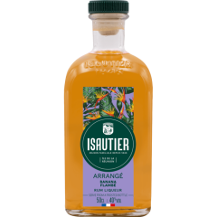 Isautier Arrangé Banane Flambé 40% 0,5l