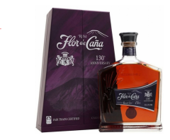 Flor de Cana 130th Anniversary Rum 45%  0,7l v dárkovém boxu