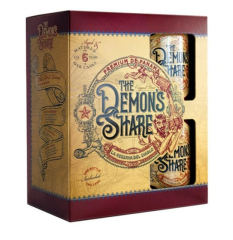 Demon's Share 6 YO 40% 0,7l v dárkovém boxu se 2 plecháčky