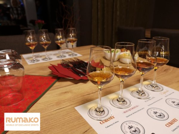 Degustační sklenička s logem RUMAKO 150 ml