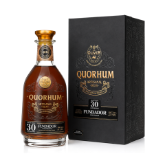 Quorhum Fundador Cask Strength 54,3% 0,7l v dárkové krabičce + 2 skleničky QRM v dárkové krabičce