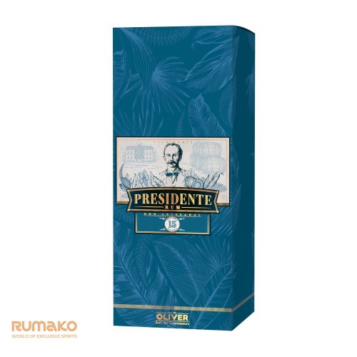 Presidente 15 Sistema Solera 2021 40% 0,7l v dárkové krabičce