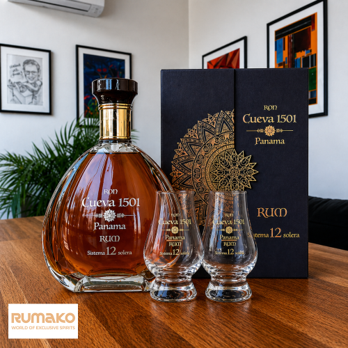 Rum Cueva 1501 12 Sistema Solera 40% 0,7l+ sklenička jako DÁREK