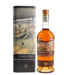 Conde de Cuba 11 38% 0,7l v plechové dóze