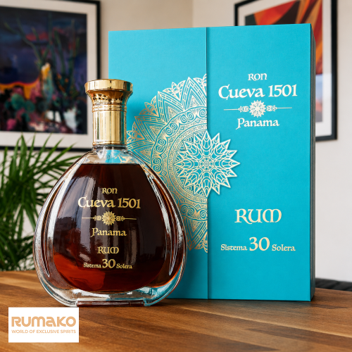 Rum Cueva 1501 30 Sistema Solera  40% 0,7l + 2 skleničky jako DÁREK