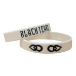 Bílý stylový náramek Black Tears