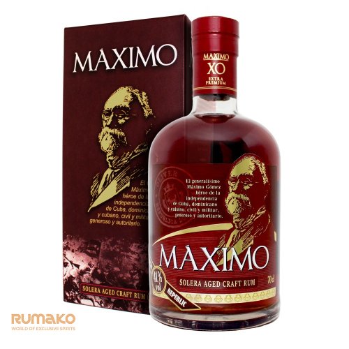 Ron Máximo XO Extra Premium 41% 0,7l