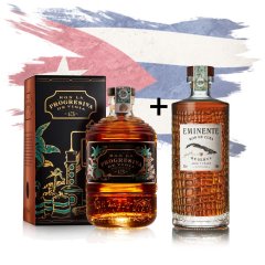 Výhodný set z Kuby - La Progresiva 13 + Eminente Reserva 7