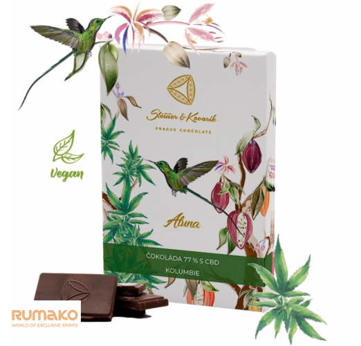 Aluna - hořká s CBD 77%, 70g