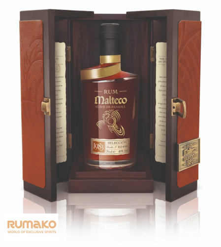 Malteco selection 1983 40% 0,7l v luxusním dřevěném boxu