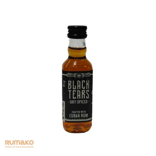 Black Tears Spiced Rum 40% 0,05l