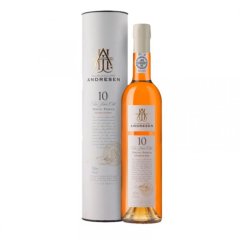 J.H. Andresen 10 Year Old White Port 20% 0,5l v dárkové tubě