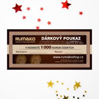 Dárkový poukaz v hodnotě 1000 Kč