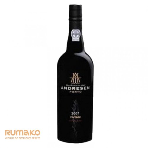 J.H. Andresen Vintage 2007 Port 20% 0,75l v dřevěné krabičce