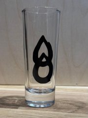 2x Sklenička s logem Black Tears