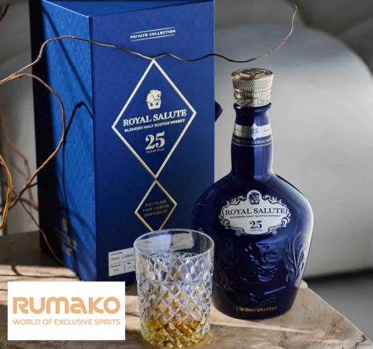 Royal Salute 25 YO Treasured Blend Whisky 40% 0,7l v dárkovém balení