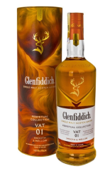 Glenfiddich VAT 01 Perpetual Collection Whisky 40% 1l v dárkové tubě