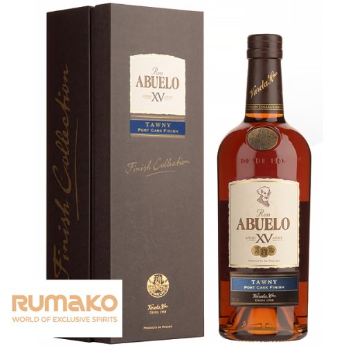 Ron Abuelo XV Finish Collection 40% (3x0,2l) v dárkovém balení