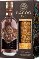 Bacoo 11 YO Rum 40% 0,7l + Tiki pohárek v dárkové krabičce
