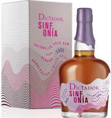 Dictador Sinfonia 2002 Borbon Rum 44% 0,7l v dárkové krabičce