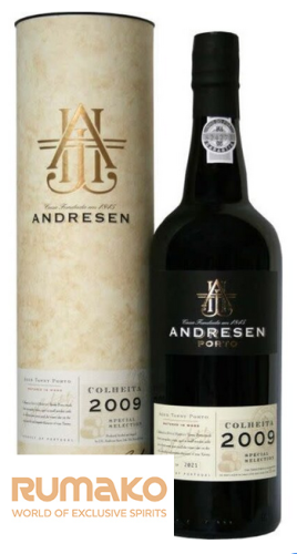 J.H. Andresen Colheita 2009 Port 0,5l v dárkové tubě