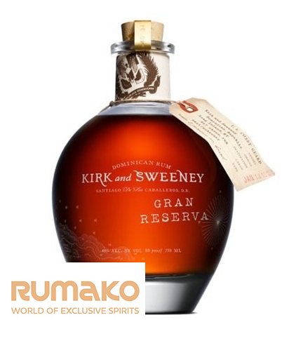 Kirk & Sweeney Gran Reserva Rum 40% 70