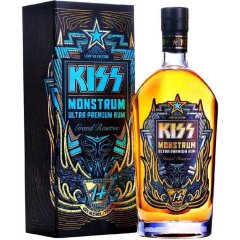 Kiss Monstrum Gran Reserve rum 43% 0,7l with GB
