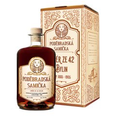 Poděbradská samička 35% 0,5l GB