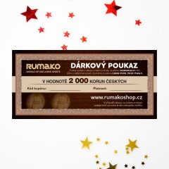 Dárkový poukaz v hodnotě 2000 Kč