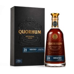 Quorhum 24 Origenes 40% 0,7l v dárkové krabičce + 2 skleničky QRM v dárkové krabičce