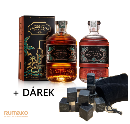 La Progresiva DUO (13+8) + chladící kostky La Progresiva jako DÁREK