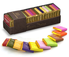 Cestovatelská degustační sada Francois Pralus Mini Reglette 20 ks 100g