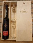 Marsen Exclusiv Višňovica Cigánska 42,3% 0,5l v dárkovém dřevěném boxu se 2 skleničkami
