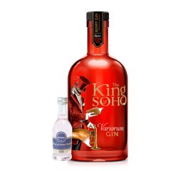 The King of Soho Variorum  Gin 37,5% 0,04l - degustační vzorek