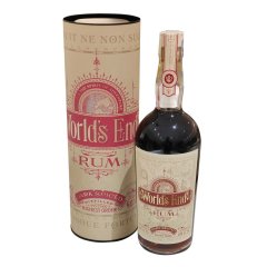World´s End Rum Dark Spiced Spirit 40% 0,7l v dárkové tubě