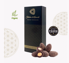 Mandle v hořké čokoládě s chilli a solí, 130g