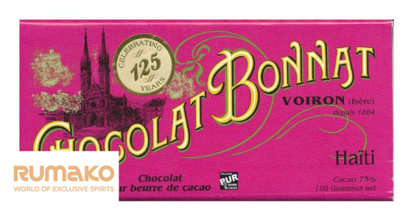 Hořká čokoláda Bonnat Haiti 75%