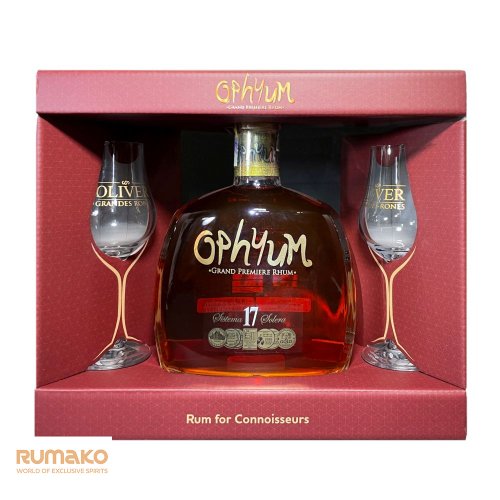 Ophyum 17 Sistema Solera 40% 0,7l v dárkovém boxu se 2 skleničkami