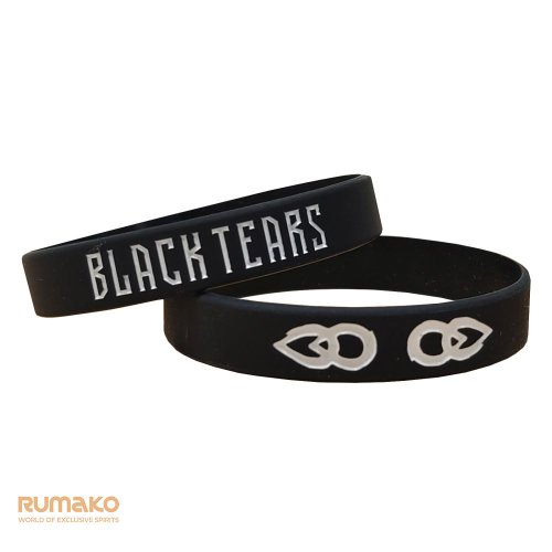Černý stylový náramek Black Tears