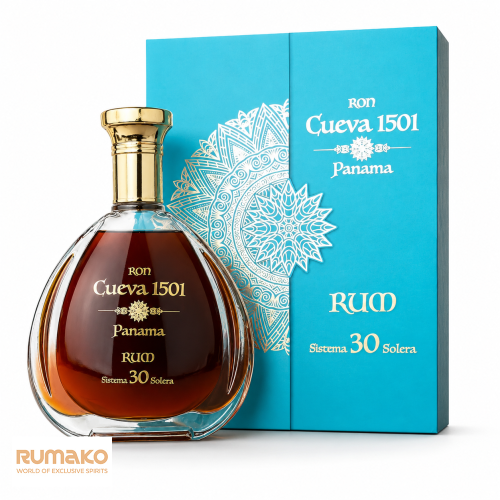 Rum Cueva 1501 30 Sistema Solera  40% 0,7l + 2 skleničky jako DÁREK