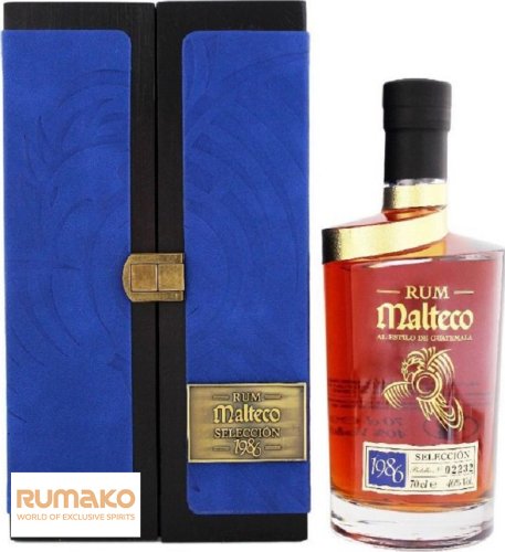 Malteco Selection 1986 40% 0,7l v dřevěném boxu