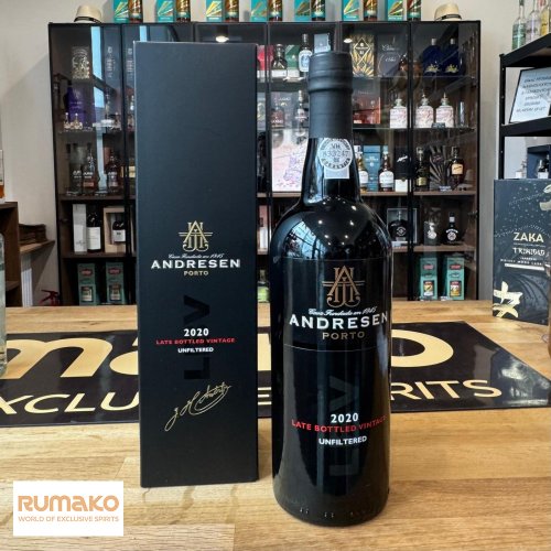 J.H. Andresen LBV 2020 Port 20% 0,75l v dárkové krabičce
