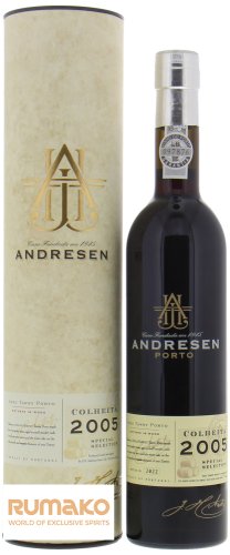 J.H. Andresen Colheita 2005 Port 0,5l v dárkové tubě