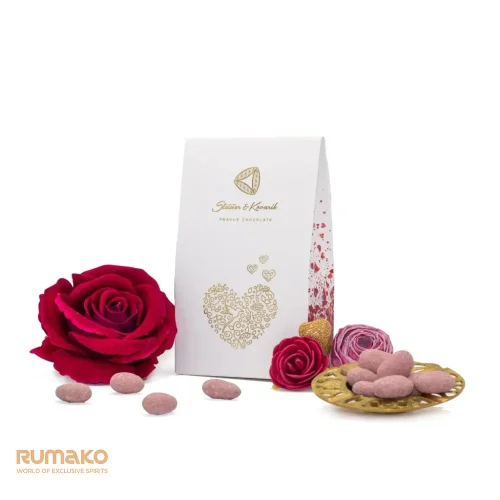 Sakurové mandle v čokoládě s třešňovým aroma, 90g