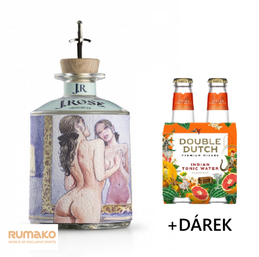 J.Rose London Dry Artisan Gin JR05 43% 0,7l + 4X tonik jako DÁREK