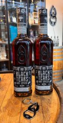2x Black Tears Spiced Rum 40% 0,7l + stylová klíčenka/otvírák jako DÁREK