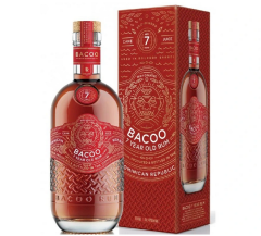 Bacoo 7 YO Rum 40% 0,7l v dárkové krabičce