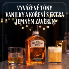 Jack Daniels Gentleman Jack Bourbon 40% 0,1l